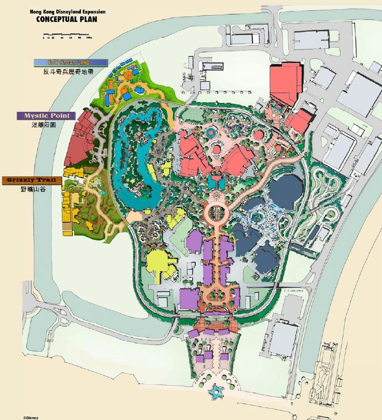 new Hong Kong Disneyland.