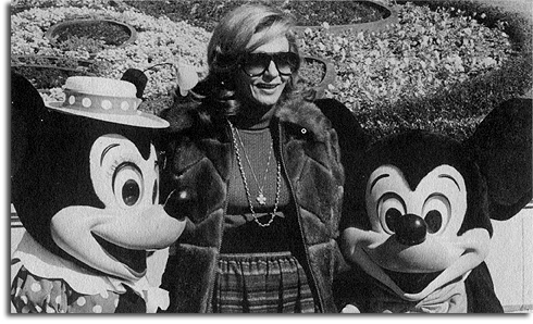 The Empress of Iran in the Magic Kingdom, 1978