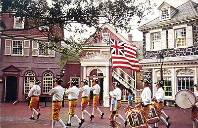 Liberty Square postcard image