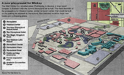 Disney Site Map