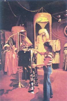 Disney Village clothing shop, 1973