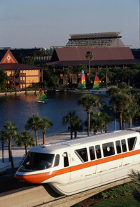 Polynesian Resort with Monorail