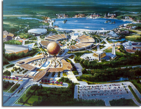 EPCOT Center rendering, 1979