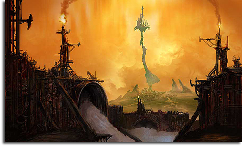 Possible concept art for "Epic Mickey"