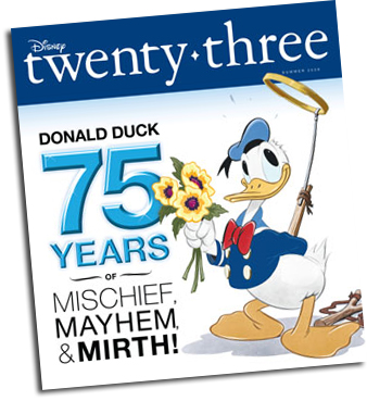 D23 Issue #2, Summer 2009 - Donald Duck is 75