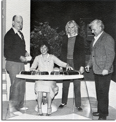 John Hench, Tori Atencio, Kathy Knutson and George McGinnis in Horizons