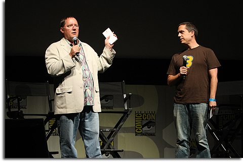 John Lasseter and Lee Unkrich