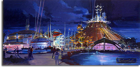 Conceptual rendering for Discoveryland, Disneyland Paris