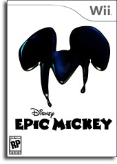 Epic Mickey preliminary box art