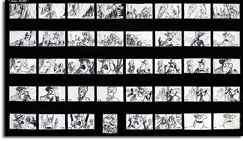 Storyboard for The Snow Queen