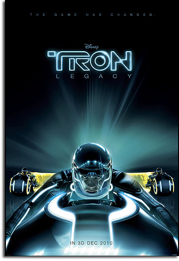 Teaser poster for TRON: Legacy