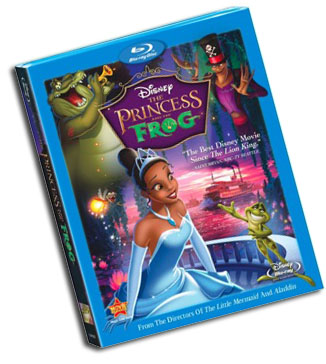 Princess and the Frog Blu-Ray Cover Art