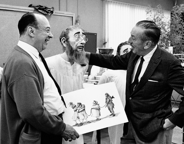 Marc Davis and Walt Disney