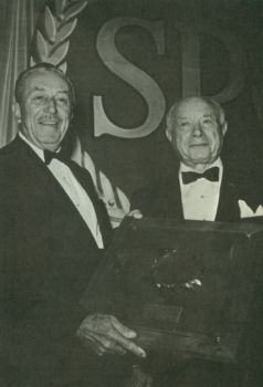 Walt Disney and David Sarnoff